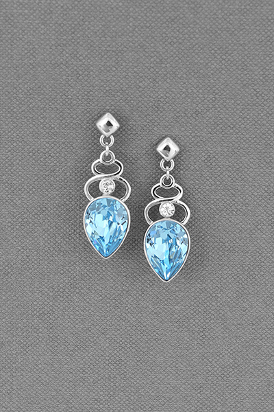 Big Teardrop SWAROVSKI Crystal Dangle Earring