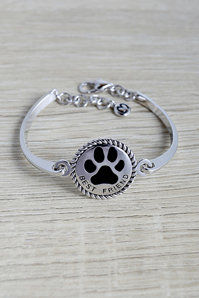 Puppys Footprint Designed Chain Bracelet