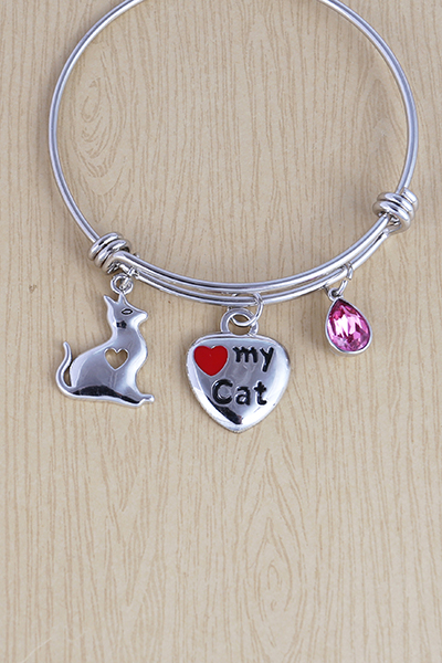 Expandable Bracelet Of Love My Cat