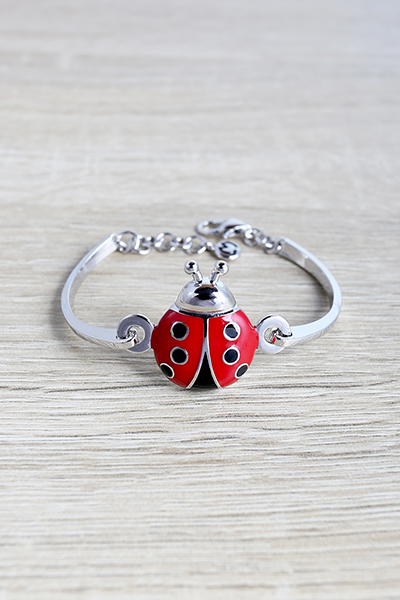 Beautiful ladybug Chain Bracelet