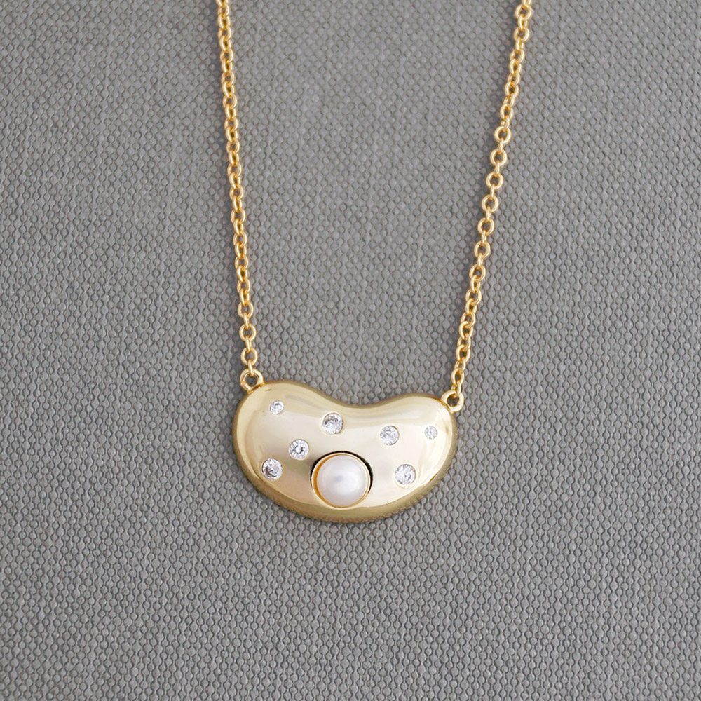 18K GP High End Fashion Jewelry - Pearls